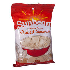 Flaked Almonds | 100g | Sunbeam | PD-9310162860017 | PD-9310162860017 | YG-PSN-5649 | PD-012179