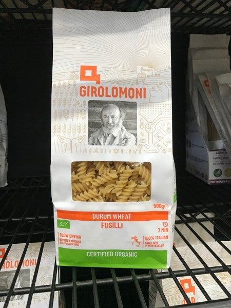 Girolomoni Organic Durum Wheat Semolina Fusili 500g - 500g