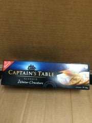 Captain's Table Water Crackers | 125g | Nabisco | PD-9310034017068 | PD-9310034017068 | YG-PSN-7521 | PD-047874