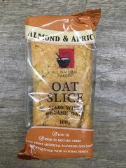 Almond & Apricot Oat Slice | 100g | All Natural Bakery | PD-9322248001306 | YG-PSN-4117 | PD-051513