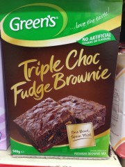 Triple Choc Fudge Brownie | 500g | Green's | PD-9310273124596 | YG-PSN-6132 | PD-053093