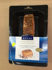 Marlborough King Salmon Mixed Pepper & Spices | 200g | Regal | YG-006985-PD-019494