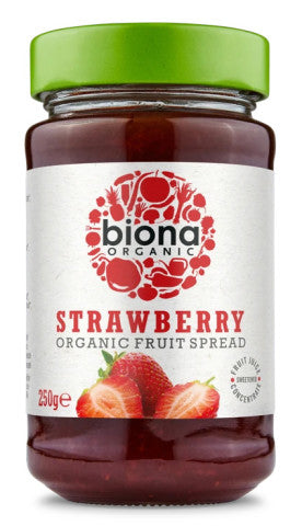 Organic Fruit Spread Strawberry | 250g | Biona Organic | YG-004877-PD-015688