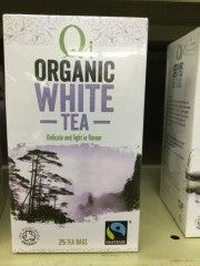 Organic White Tea | 25 Bags | Qi Teas | YG-009884-PD-022085