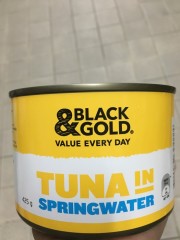 Tuna In Spring Water | 425g | Black & Gold | YG-008088-PD-053118