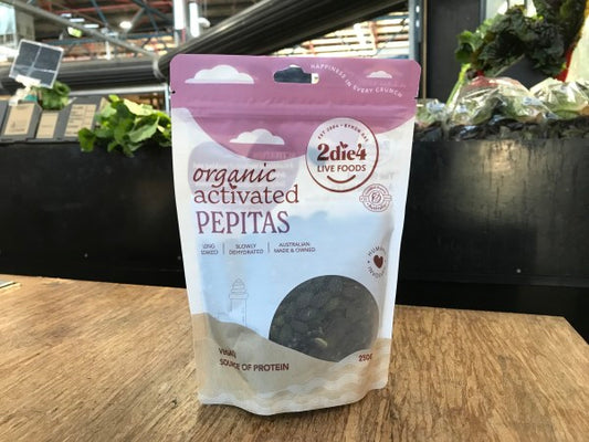 Organic Pepitas | 250g | 2 Die 4 Live Foods Byron Bay | YG-011003-RO-006693