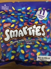 Smarties Treat Size Share Pack | 140g | Nestle | YG-007338-PD-012883