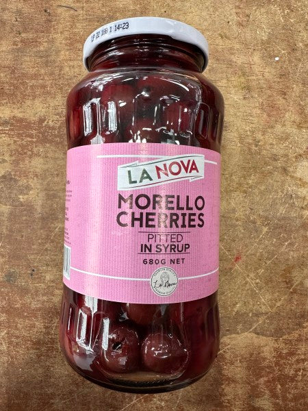 Morello Cherries ( Pitted In Syrup) | 680g | La Nova | YG-011921-FFF-010329