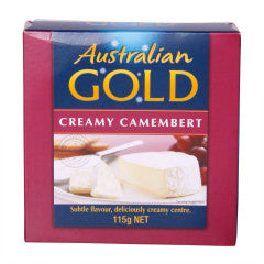 Long Life Camembert Cheese | 115g | Australian Gold | YG-006506-PD-048533