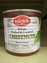 Chestnuts Whole, Peeled & Cooked | 240g | Clement Faugier | YG-010123-PD-022261