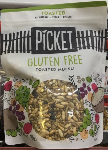 Artisan Gluten Free Toasted Muesli | 350g | Picket | YG-005314-PD-015130