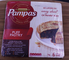 Puff Pastry 6 Sheets | 1kg | Pampas | YG-006737-PD-023645