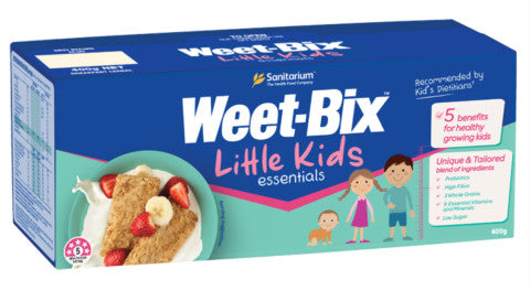 Weet-Bix Little Kids Essentials | 400g | Sanitarium | YG-004471-PD-016919