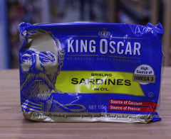 Oakwood Smoked Brisling Sardines In Oil | 105g | King Oscar | YG-007960-PD-023827