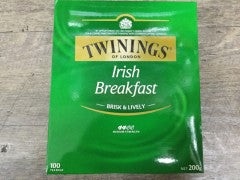 Irish Breakfast Tea Bags | 100 Bags | Twinings | YG-010017-PD-022218