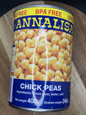 Chickpeas | Tin | Carmelina | YG-012107-EPC-000306
