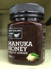 Manuka Honey And Root Ginger | 250g | New Zealand Honey Co | YG-009945-PD-010947