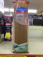 Wholemeal Organic Pasta | Each | Biofood Organic | YG-010032-PD-053254