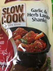 Garlic & Herb Lamb Shanks | 175g | Master Food | YG-010006-PD-045144