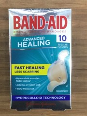 Band-Aid Advanced Healing Plasters | 10 Plasters | Johnson & Johnson | YG-008217-PD-012229