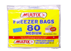 Freezer Bags Medium | 80 Bags | Multix | YG-010530-PD-048037