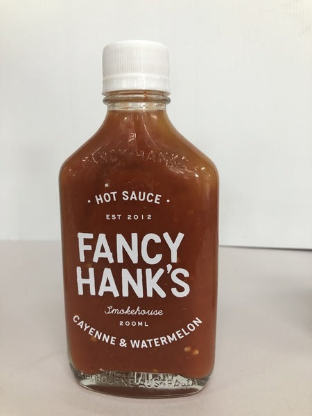 Cayenne & Watermelon Hot Sauce | 200ml | Fancy Hank's | YG-004138-NCQ-007609