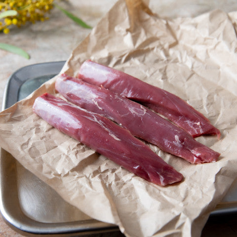Lamb Eye Fillet (Vacuum Sealed) | Each Pack ≈ 400g | Saltbush Lamb | YG-000409-GMB-002309