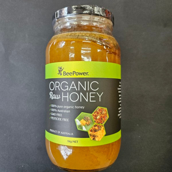 Organic Raw Honey | 1kg | Bee Power | YG-000085-FFF-000943