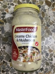 Creamy Chicken Mushroom Simmer Sauce | 505g | Master Foods | YG-009598-PD-051874