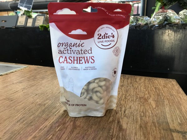 Activated Organic Cashews | 300g Bag | 2die4 | YG-011026-RO-006160