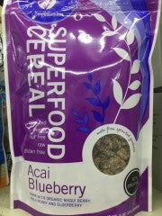 Superfood Cereal Acai Blueberry | Each | Living Intentions | YG-009560-PD-021736