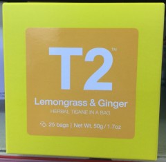 Lemongrass & Ginger Tea | 25 Bags | T2 | YG-005716-PD-014785