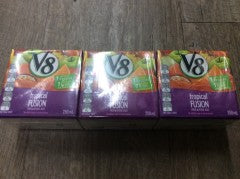 Tropical Fruit And Vegetable Juice | 3 Pack x 250ml | V8 | YG-008522-PD-053096