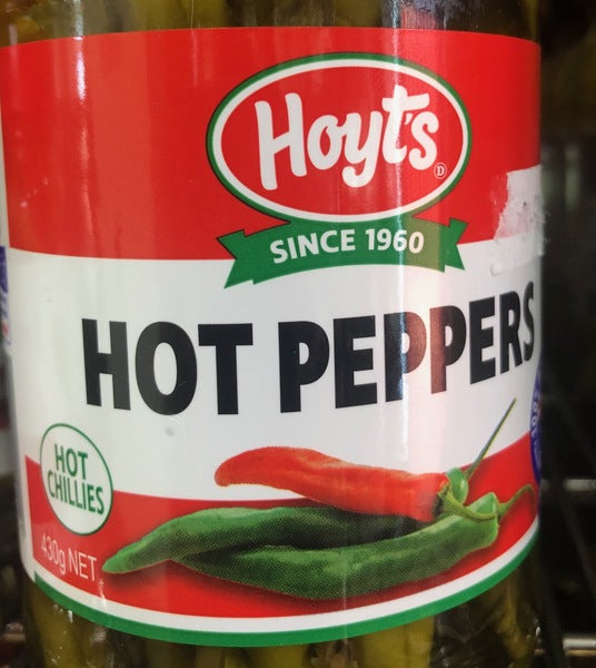 Hot Peppers | 430g | Hoyt's | YG-003832-NCQ-007323