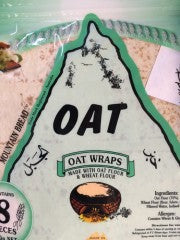 Oat Wraps | 8 Wraps | Mountain Bread | YG-006845-PD-019342