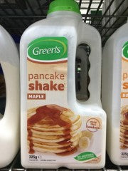 Maple Pancake Shake | 325g | Green's | YG-008528-PD-052334
