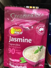 Jasmine Steamed Rice | 250g | Sunrice | YG-010476-PD-052212