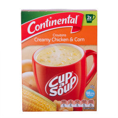 Cup A Soup - Creamy Chicken & Corn With Croutons | 60g | Continental | YG-010306-PD-051889