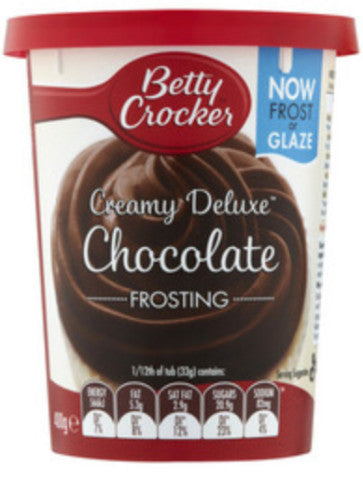 Creamy Deluxe Chocolate Frosting | 400g | Betty Crocker | YG-004697-PD-015894