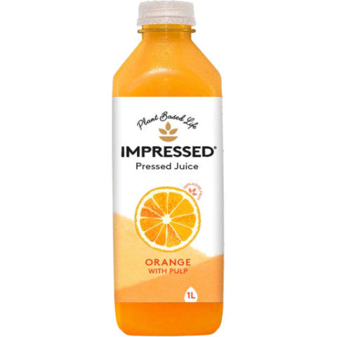 Impressed Orange Pulp Juice | 1l | Plant Based Life | YG-004589-PD-016990