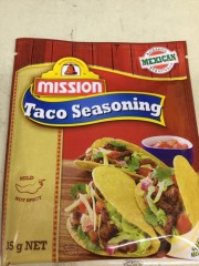 Taco Seasoning | 35g | Mission | YG-009605-PD-053008