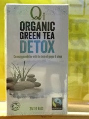 Organic Green Tea Detox | 25 Bags | Qi Teas | YG-009890-PD-011067