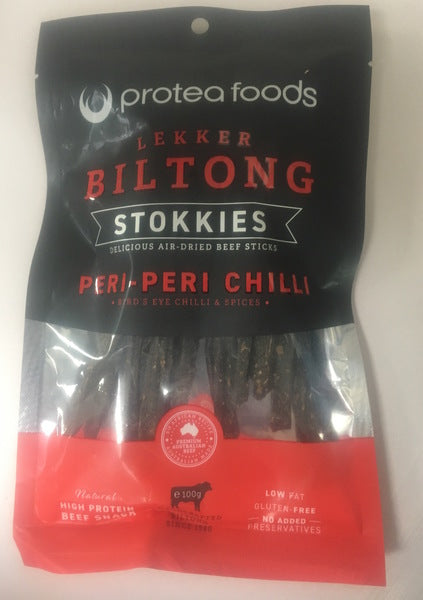 Peri-Peri Chilli Stokkies | 100g | Protea Foods | YG-003969-NCQ-007118