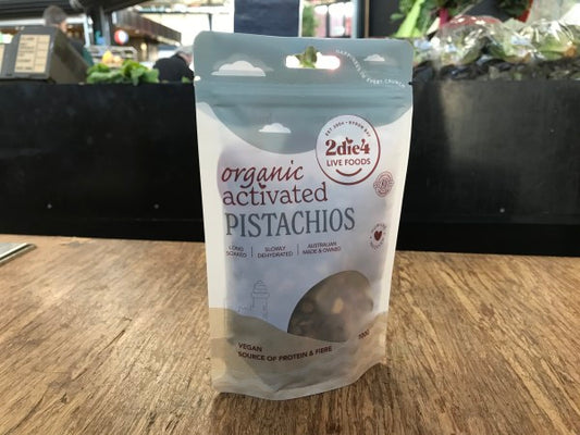 Activated Organic Pistachios | 100g Bag | 2die4 | YG-011032-RO-004963