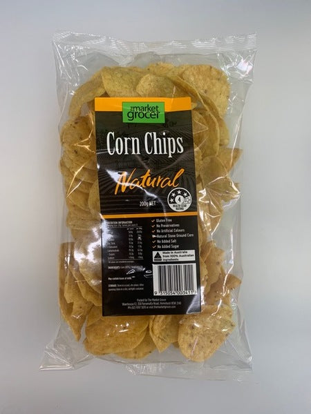 Natural Corn Chips | 200g | The Market Grocer | YG-012490-FFF-000660