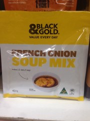 French Onion Soup Mix | 40g | Black & Gold | YG-009948-PD-048846
