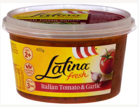 Italian Tomato & Garlic Sauce | 425g | Latina Fresh | YG-004755-PD-015924