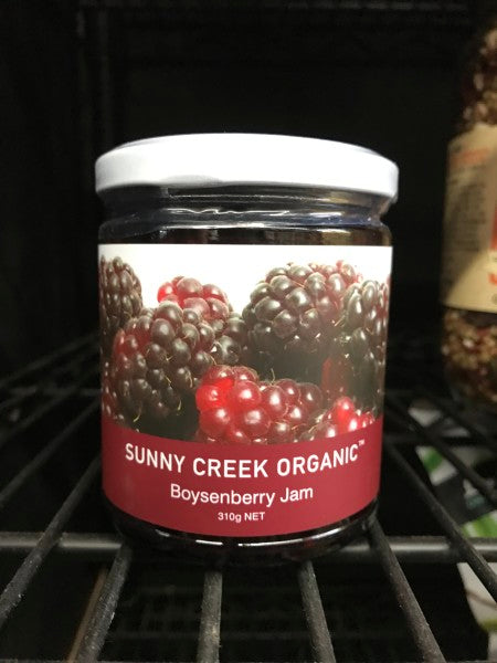 Boysenberry Jam | 310g | Sunny Creek Organic | YG-012089-RO-022546