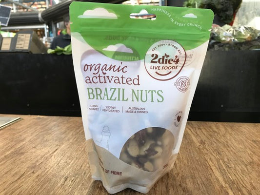 Organic Brazil Nuts | 300g Bag | 2 Die 4 Live Foods Byron Bay | YG-011023-RO-006720