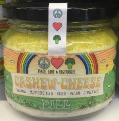 Cashew Cheese W/ Dill | 280g | Peace Love & Vegetables | YG-005543-PD-014805